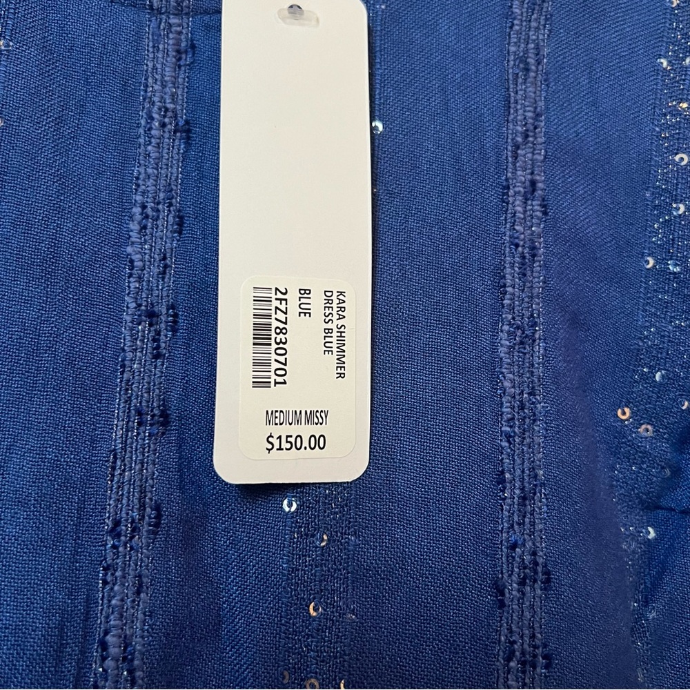 Soft Surroundings NWT $150 Kara Shimmer Tiered Sequin Maxi Dress Size M - Picture 8 of 11